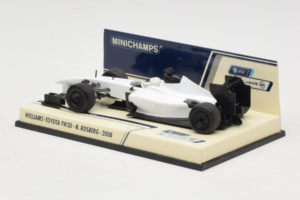 Williams FW30 Toyota #7 N. Rosberg Prototype F1 2008 Minichamps 1:43 400080007 Metal - imagen 3 de 5