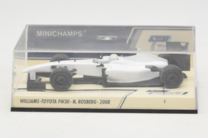 Williams FW30 Toyota #7 N. Rosberg Prototype F1 2008 Minichamps 1:43 400080007 Metal - imagen 4 de 5