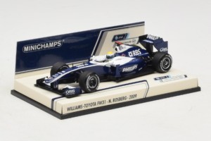 Williams FW31 Toyota #16 N. Rosberg F1 2009 Minichamps 1:43 400090016 Metal - imagen 2 de 5
