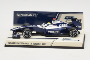 Williams FW31 Toyota #16 N. Rosberg F1 2009 Minichamps 1:43 400090016 Metal