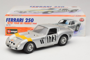 Ferrari 250 GTO #172 Tour de France 1964 Bburago 1:18 7011 Metal - imagen 8 de 8