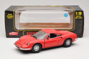 Ferrari Dino 246 GT Rojo Anson 1:18 303597 Metal - imagen 8 de 8