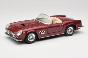 Ferrari 250 GT California Spider LWB Rojo Granate Hot Wheels 1:18 25727 Metal