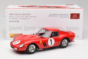 Ferrari 250 GTO #1 P. Rodriguez / W. Mairesse Paris 1000km 1962 CMC 1:18 M-254 Metal - imagen 6 de 6