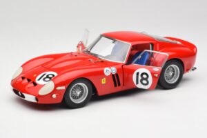Ferrari 250 GTO #18 P. Rodriguez Daytona Continental 3 Hours Winner 1963 Kyosho 1:18 08438F Metal - imagen 2 de 8