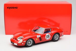 Ferrari 250 GTO #18 P. Rodriguez Daytona Continental 3 Hours Winner 1963 Kyosho 1:18 08438F Metal - imagen 8 de 8
