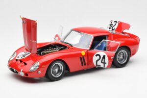 Ferrari 250 GTO #24 J. Blaton / G. Langlois 2nd 24 Hours of Le Mans 1963 Kyosho 1:18 08432C Metal - imagen 2 de 8