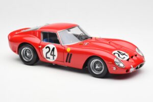 Ferrari 250 GTO #24 J. Blaton / G. Langlois 2nd 24 Hours of Le Mans 1963 Kyosho 1:18 08432C Metal - imagen 6 de 8