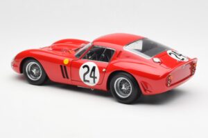 Ferrari 250 GTO #24 J. Blaton / G. Langlois 2nd 24 Hours of Le Mans 1963 Kyosho 1:18 08432C Metal - imagen 7 de 8
