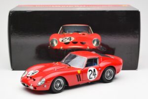 Ferrari 250 GTO #24 J. Blaton / G. Langlois 2nd 24 Hours of Le Mans 1963 Kyosho 1:18 08432C Metal - imagen 8 de 8