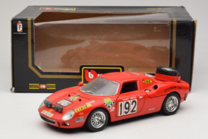 Ferrari 250 LM #192 Rojo 1965 Bburago 1:18 3033-P1 Metal - imagen 8 de 8