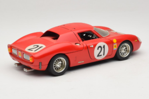 Ferrari 250 LM #21 M. Gregory / J. Rindt 24 Hours of Le Mans 1965 Bburago 1:18 3033-P2 Metal - imagen 3 de 8