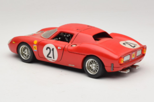 Ferrari 250 LM #21 M. Gregory / J. Rindt 24 Hours of Le Mans 1965 Bburago 1:18 3033-P2 Metal - imagen 7 de 8
