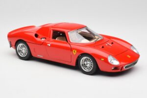 Ferrari 250 Le Mans Rojo Bburago 1:18 3033 Metal - imagen 6 de 8