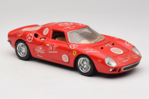 Ferrari 250 LM Rojo Blanco Essen Autographs Edición Limitada Bburago 1:18 3033-P4 Metal - imagen 6 de 8