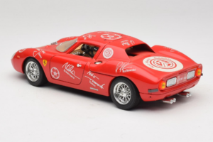 Ferrari 250 LM Rojo Blanco Essen Autographs Edición Limitada Bburago 1:18 3033-P4 Metal - imagen 7 de 8