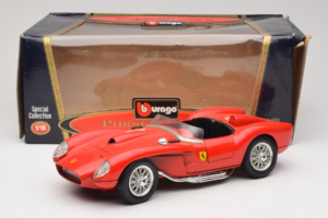 Ferrari 250 Testa Rossa #14 Rojo Replacement Box 1957 Bburago 1:18 3007-R1 Metal - imagen 8 de 8