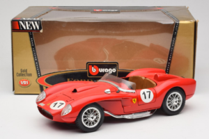 Ferrari 250 Testa Rossa #17 Rojo 1957 Bburago 1:18 3007-R4 Metal - imagen 8 de 8