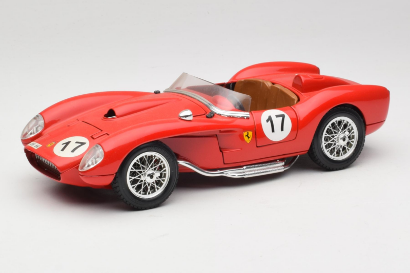 Ferrari 250 Testa Rossa #17 Rojo 1957 Bburago 1:18 3007-R4 Metal