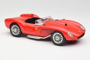 Ferrari 250 Testa Rossa Rojo Bburago 1:18 3007 Metal - imagen 6 de 8