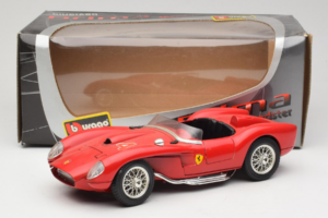 Ferrari 250 Testa Rossa #4 Rojo Replacement Box 1957 Bburago 1:18 3007-R6 Metal - imagen 8 de 8