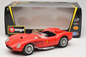 Ferrari 250 Testa Rossa Rojo Replacement Box Bburago 1:18 3007-R2 Metal - imagen 8 de 8
