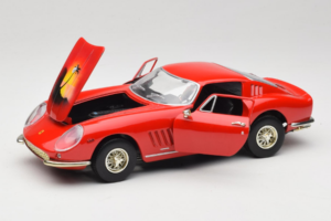 Ferrari 275 GTB/4 Rojo Con Palma en el Capó ERTL 1:18 7483-P1 Metal - imagen 2 de 8