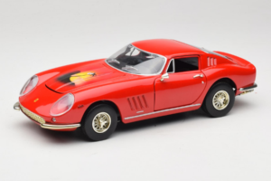 Ferrari 275 GTB/4 Rojo Con Palma en el Capó ERTL 1:18 7483-P1 Metal