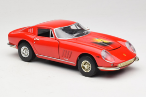 Ferrari 275 GTB/4 Rojo Con Palma en el Capó ERTL 1:18 7483-P1 Metal - imagen 6 de 8