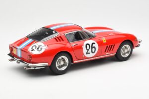 Ferrari 275 GTB Competizione #26 G. Biscaldi / A. de Bourbon Team Hugus 24 Hours of Le Mans 1966 CMC 1:18 M-199 Metal - imagen 2 de 6