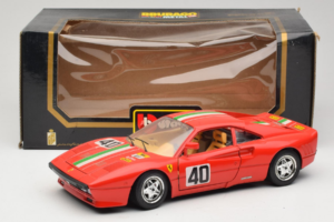 Ferrari 288 GTO #40 Rojo Bandera Italiana 1984 Bburago 1:18 3027-P1 Metal - imagen 8 de 8