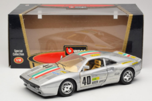 Ferrari 288 GTO #40 Plata 1984 Bburago 1:18 3027-S1 Metal - imagen 8 de 8