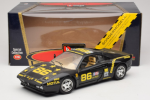 Ferrari 288 GTO #86 Negro Edición Limitada 1984 Bburago 1:18 3027-B1 Metal - imagen 8 de 8