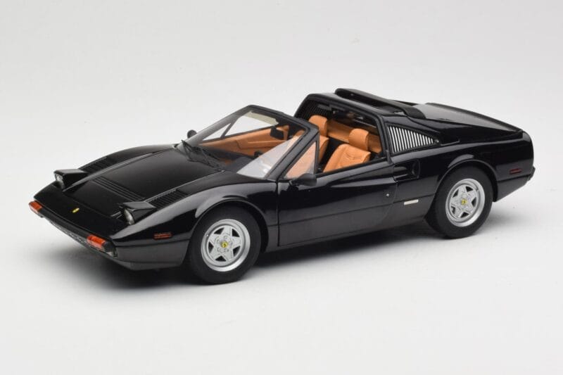 Ferrari 308 GTS Negro Hot Wheels 1:18 P9899 Metal