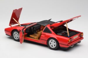 Ferrari 328 GTS Rojo Anson 1:18 TY11078 Metal - imagen 5 de 8