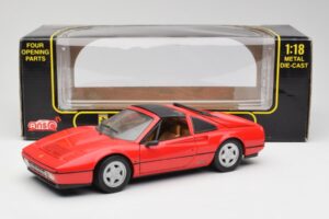 Ferrari 328 GTS Rojo Anson 1:18 TY11078 Metal - imagen 8 de 8
