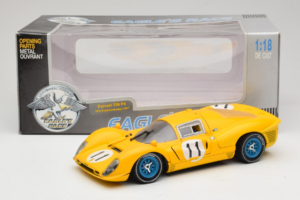 Ferrari 330 P4 #11 Amarillo Spa-Francorchamps 1967 Eagles Race 1:18 38007-Y1 Metal - imagen 8 de 8