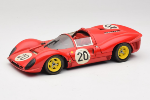 Ferrari 330 P4 #20 Rojo 1967 Revell 1:18 48822-P1 Metal