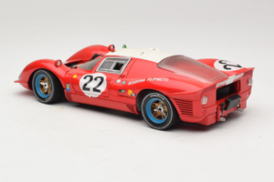 Ferrari 330 P4 #22 Scuderia Filipinetti Poor Condition 1967 Revell 1:18 48825-P1 Metal - imagen 7 de 8
