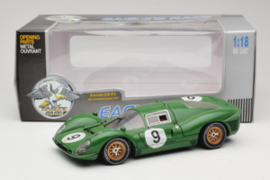 Ferrari 330 P4 #9 Verde Spa-Francorchamps 1967 Eagles Race 1:18 41007 Metal - imagen 8 de 8