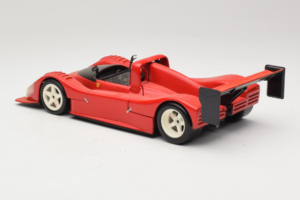 Ferrari 333 SP Rojo Con Llantas Blancas Hot Wheels 1:18 29230 Metal - imagen 7 de 8