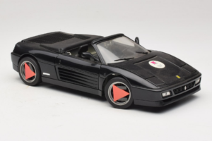 Ferrari 348 Spider Negro Mira 1:18 6181 Metal - imagen 6 de 8