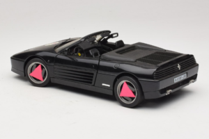 Ferrari 348 Spider Negro Mira 1:18 6181 Metal - imagen 7 de 8