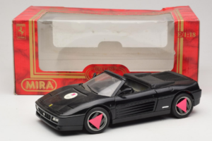 Ferrari 348 Spider Negro Mira 1:18 6181 Metal - imagen 8 de 8