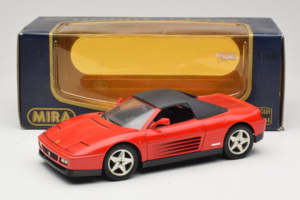 Ferrari 348 Spider Rojo Mira 1:18 6180 Metal - imagen 8 de 8
