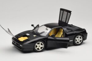 Ferrari 348 TB Negro Mira 1:18 6101-R1 Metal - imagen 3 de 8