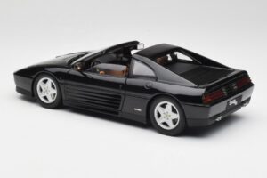 Ferrari 348 TS Negro Hot Wheels 1:18 X5481 Metal - imagen 7 de 8