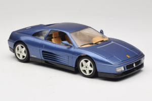 Ferrari 348tb Azul Oscuro Metalizado Bburago 1:18 3039-B1 Metal - imagen 6 de 8