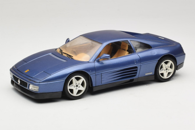 Ferrari 348tb Azul Oscuro Metalizado Bburago 1:18 3039-B1 Metal