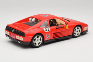 Ferrari 348 TB #32 Pirelli Rojo 1989 Bburago 1:18 3039-P1 Metal - imagen 3 de 8